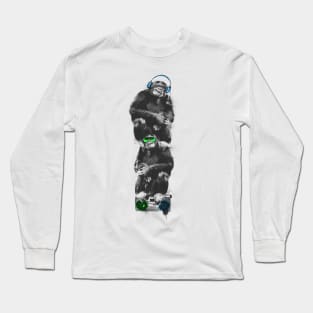 Monkey Music Long Sleeve T-Shirt